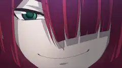anime girl raises fan