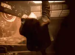 Trinity backflip in The Matrix