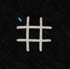 chalk tic tac toe game