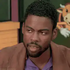Chris Rock rolling his eyes