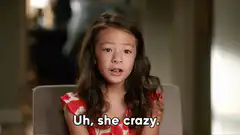Girl says she crazy