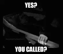Dead guy in coffin you called