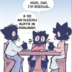 Cat says I'm bisexual parents don't understand