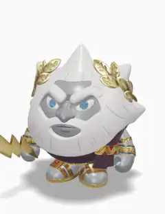 Chibi Zeus Statue