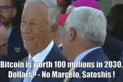 Marcelo Rebelo de Sousa Bitcoin Satoshi