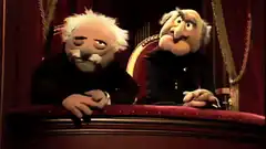 Einstein and Oppenheimer Muppets