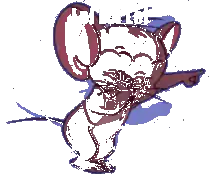 Jerry Mouse Laughing and Pointing