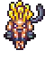 pixel art super saiyan character