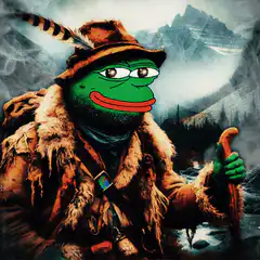 Pepe the Frog glowing eyes