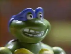 Leonardo TMNT toy smiling