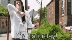 It's Saturday! Nunchuck Guy