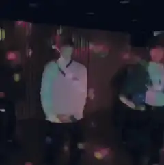 people dancing in a club