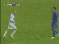 Zidane headbutt Materazzi