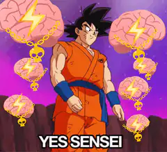 Goku Yes Sensei Brain
