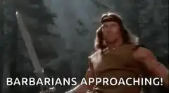 Barbarians Approaching Conan