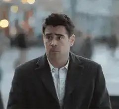 Colin Farrell confused face