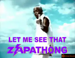 Let me see that zapathong