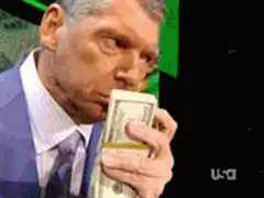 Vince McMahon smelling money