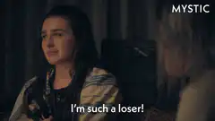 Girl crying I'm such a loser