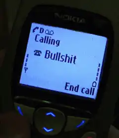 Nokia phone calling bullshit