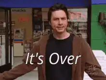 It's Over Zach Braff