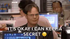 Dwight Shushes Secret