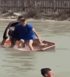 Three guys in a boat sink one by one