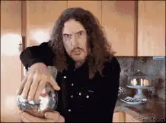 Brian May levitating a pot lid