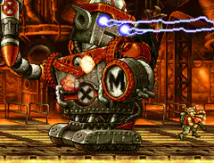 Mega Man boss robot laser eyes