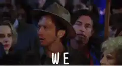 We again