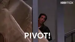 Ross yelling pivot with the couch