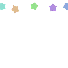colorful stars falling animation