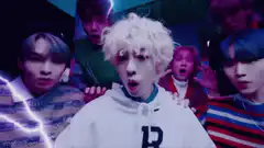 BTS members shocked by lightning