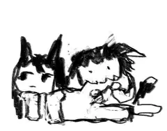 sketchy characters reacting