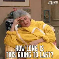 Mrs. Doubtfire bored waiting