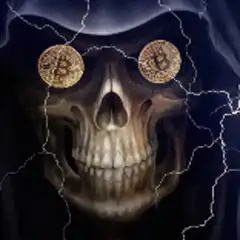 Bitcoin Skull Lightning