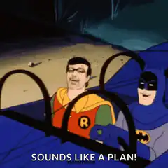 Batman and Robin Sounds Like a Plan