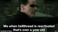 Neo dodging bullets in The Matrix