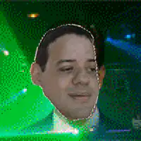Man dancing in a suit