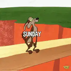 Wile E. Coyote Sunday Monday