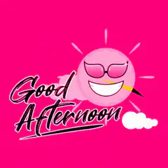 Good Afternoon Sun with Sunglasses