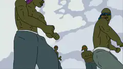 Teenage Mutant Ninja Turtles dancing