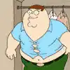 Peter Griffin shirt rips