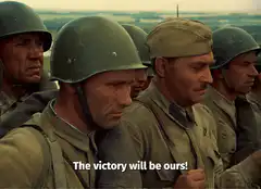 Soldiers The victory will be ours