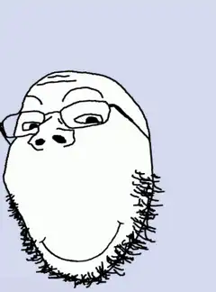 Smug face with glasses