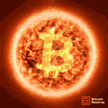 Bitcoin burning in the sun