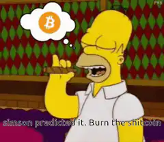 Homer Burns Bitcoin