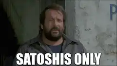 Satoshis Only Meme