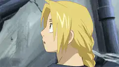 Edward Elric side profile to squint