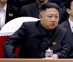 Kim Jong Un clapping